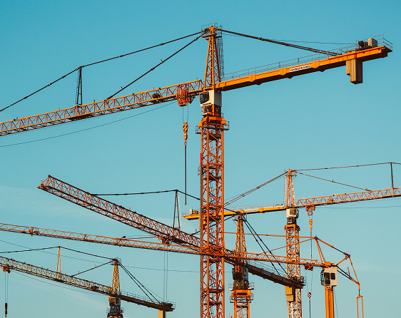 Grúas de construcción